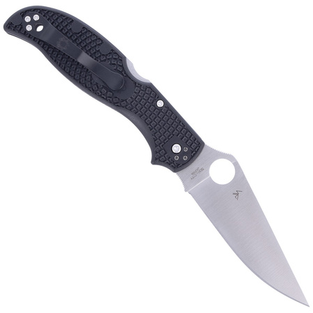 Nóż składany Spyderco Stretch 2 XL Lightweight FRN Black, Plain VG-10 (C258PBK)
