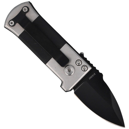 Puma Solingen Spear Point Folder Black G10 / Stainless, Black Coated (313307)