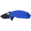 CIVIVI Wyvern Blue Fiber- glass Reinforced Nylon Handle Black S/S Liner Black Stonewashed D2 (C902H)
