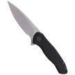 WE Knife Kitefin Black Titanium, Satin Finish CPM S35VN (2001G)