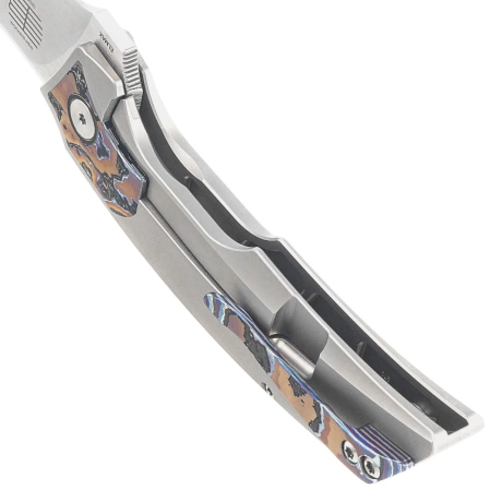 Reate Velocity Gray Titanium/Zircuti, Hand Satin Elmax by Tashi Bharucha