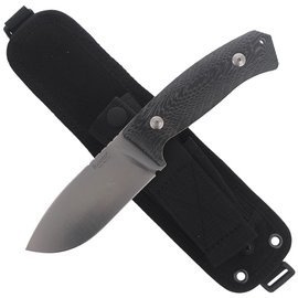 Nóż LionSteel Bushcraft Micarta Black, Satin Blade (M3 MI)