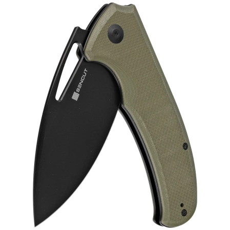 Sencut Knife Phantara OD Green Coarse G10, Black 9Cr18MoV (S23014-3)