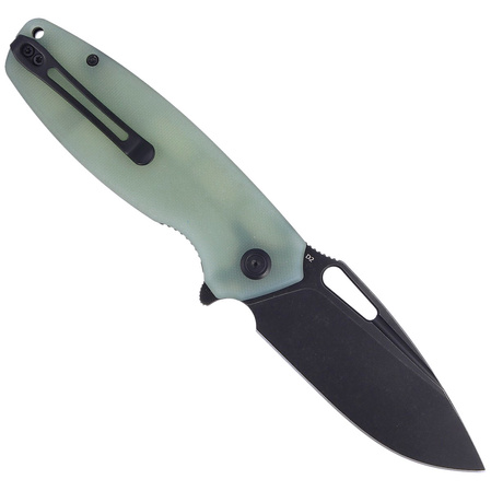 Kubey Knife Tityus, Jade G10, Dark Stonewashed D2 (KU322E)