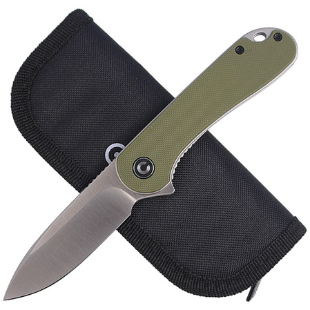Nóż CIVIVI Elementum Flipper OD Green G10, Satin Finish (C907E)
