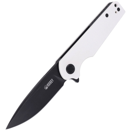 Nóż Kubey Knife Wolverine, Ivory G10, Dark Stonewashed D2 (KU233G)