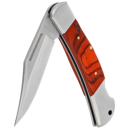 Nóż składany Herbertz CJH Pakka Wood/Stainless Steel, Satin 420 (214111)