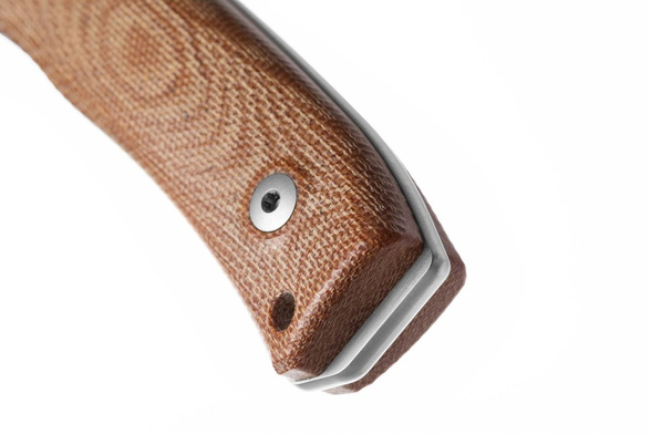 Nóż LionSteel Bushcraft Natural Canvas, Satin Blade (M4 CVN)