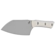 Microtech Santoku Knife 4.2'' Ivory G10, Stonewashed M390MK (3300-10IV)