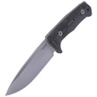 LionSteel Tactical Knife Black Micarta, Satin Niolox by Molletta (T5 MI)