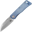 BlackFox Teeny Knife Blue Micarta, Satin D2 (BF-785 MIBL)