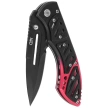 Herbertz CJH Knife Red Aluminum/Black ABS, Black 420 (10000336)