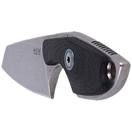 MKM Mikro 2 Black G10 Neck Knife, Stonewashed M390 by Jesper Voxnæs (MKMR02-GBK)