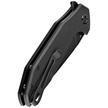 Nóż składany Kubey Nova Black G10, Black Stonewashed D2 (KU117B)