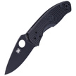 Spyderco Persistence Lightweight Knife Black FRN, Black 8Cr13MoV by Eric Glesser (C136PBBK)