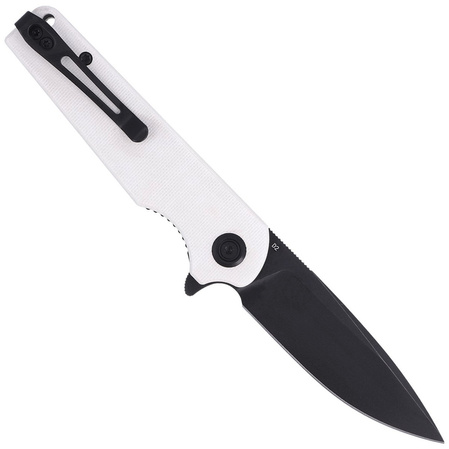 Nóż Kubey Knife Wolverine, Ivory G10, Dark Stonewashed D2 (KU233G)