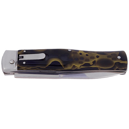 Mikov Predator Green Raffir, Mirror N690 Knife (241-BRa-1/KP GREEN)