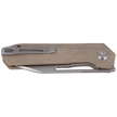 Nóż składany Kubey Royal Tan G10, Beadblasted D2 by Colin Maisonpierre (KU321D)