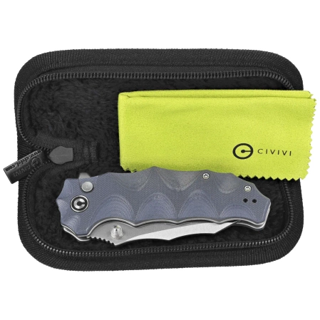 Civivi Natterjack Knife Neutral Blue G10, Satin 14C28N (C24028-2)