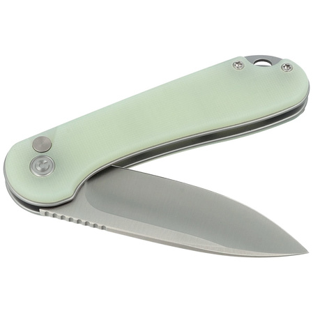 Civivi Button Lock Elementum II Knife Natural G10, Satin Nitro-V (C18062P-2)