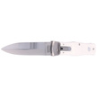 Nóż sprężynowy Mikov Predator White ABS, Mirror (241-NH-1/KP WHITE)