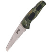 Herbertz Solingen Wood Camo Elastomer Folding Saw, Satin Finish 114mm (55004)