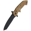 Nóż składany Extrema Ratio Glauca J1 Desert Aluminium, Black MIL-C N690 (04.1000.0165/RVHCS)