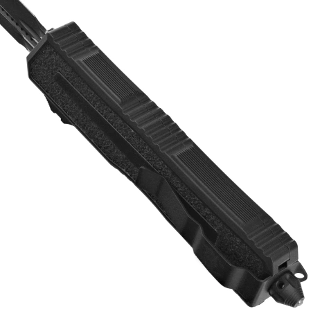 Nóż automatyczny OTF Microtech Scarab II Gen III D/E Black Aluminium, Tactical M390MK by Tony Marfione (1280-1T)