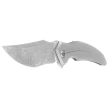 Nóż składany RikeKnife S05 Grey Titanium, Mosaic Damascus (RK-S05)
