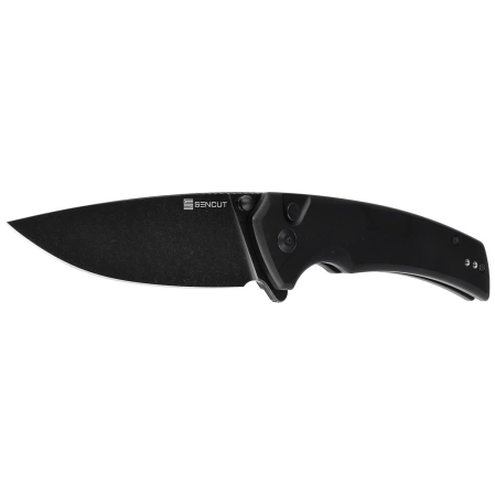Sencut Serene Black Aluminium, Black Stonewashed D2 knife (S21022B-1)