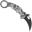 Nóż składany Fox The End Karambit Black Aluminium, Black N690Co (FX-599 ALB-3)
