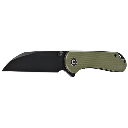 Civivi Knife Elementum Wharncliffe OD Green G10, Black Nitro-V (C18062AF-2)