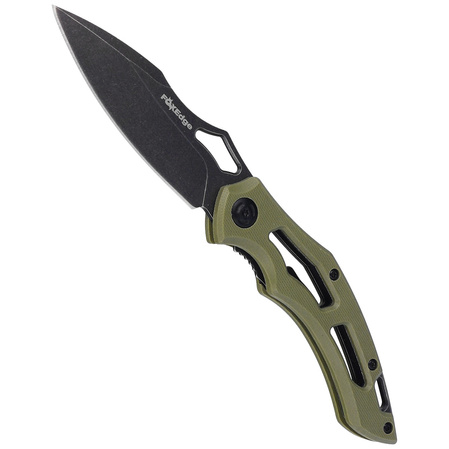 Nóż składany FoxEdge Sparrow OD Green G10, Stone Washed PVD by Denis Simonutti (FE-033)