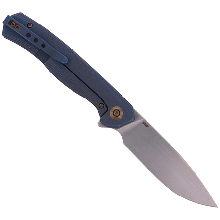 We Knife Limited Edition Seer Blue Stonewashed Titanium, Satin (WE20015-2)