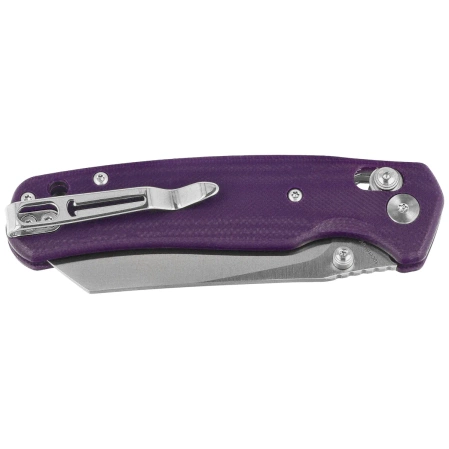 Bestechman Cicada's Wing Knife Purple G10, Satin 10Cr15MoV (BMK06M)