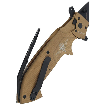 Nóż składany Extrema Ratio Glauca J1 Desert Aluminium, Black MIL-C N690 (04.1000.0165/RVHCS)