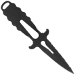 Nóż nurkowy MAC Apnea 9 BE Black Skeleton W 1.4060 (MC APN09-2)