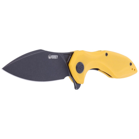 Nóż Kubey Knife Noble, Yellow G10, Dark Stonewashed D2 (KU236D)