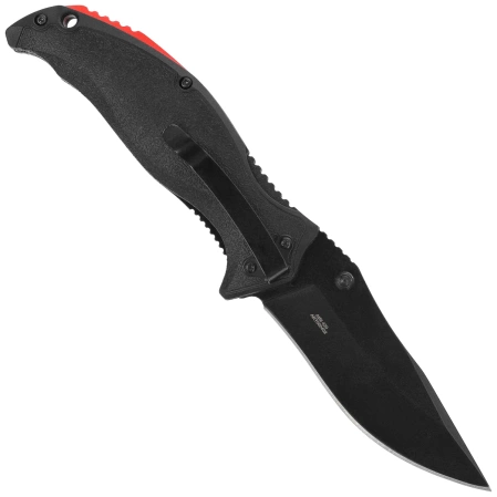 Nóż składany Herbertz CJH Black Fiberglass, Red HW, Black 420 (ART000402)
