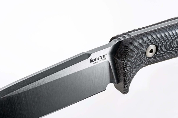 Nóż LionSteel Tactical Black Micarta, Satin Niolox by Molletta (T5 MI)