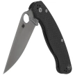 Spyderco Military 2 Sprint Run Carbon Fiber, Satin CPM S90V by Sal, Eric Glesser Knife (C36CFP2)