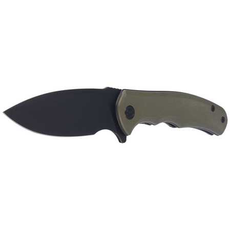 Civivi Praxis Knife Green G10, Black Stonewashed D2 (C18026C-1)