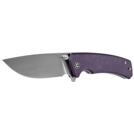 Nóż składany Civivi Merit Purple Canvas Micarta, Satin 14C28N (C24012-3)