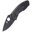 Spyderco Ambitious Black FRN, Black Blade 8Cr13MoV (C148PBBK)