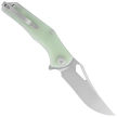 Kubey Knife Phemius Jade G10, Sand Blasted 14C28N (KU149D)