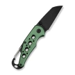 Nóż składany Civivi Pragma Green Aluminium, Black Stonewashed Nitro-V (C23062B-3)
