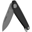 ANV Z050 BB Knife Black Aluminum, Stonewashed Sleipner (ANVZ050-007)