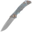 Nóż składany Spartan Blades Harsey Folder Special Edition Plague Doctor Green Titanium, Bronze HW, Satin MagnaCut by William W. Harsey Jr. (SF5DOCTOR)