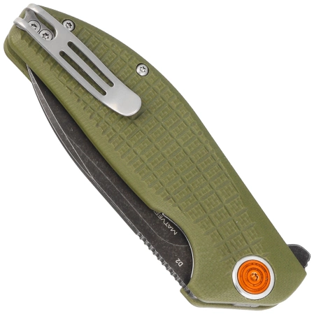 BlackFox Acutus OD Green G10, Black PTFE D2 by Grigorii Matveev (BF-764 OD)