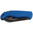 Nóż składany żeglarski MAC Coltellerie Boat 2 Blue PP/TPE,  Satin W 1.4034 (MC BOT2.B)